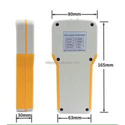 Solar Panel Multimeter ELEJOY EY1600W Voltage 12-60V Max Power 1600W Measure PV MPPT Power Output